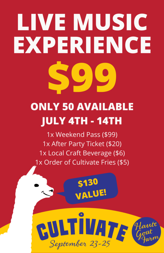 Live Music Experience $99