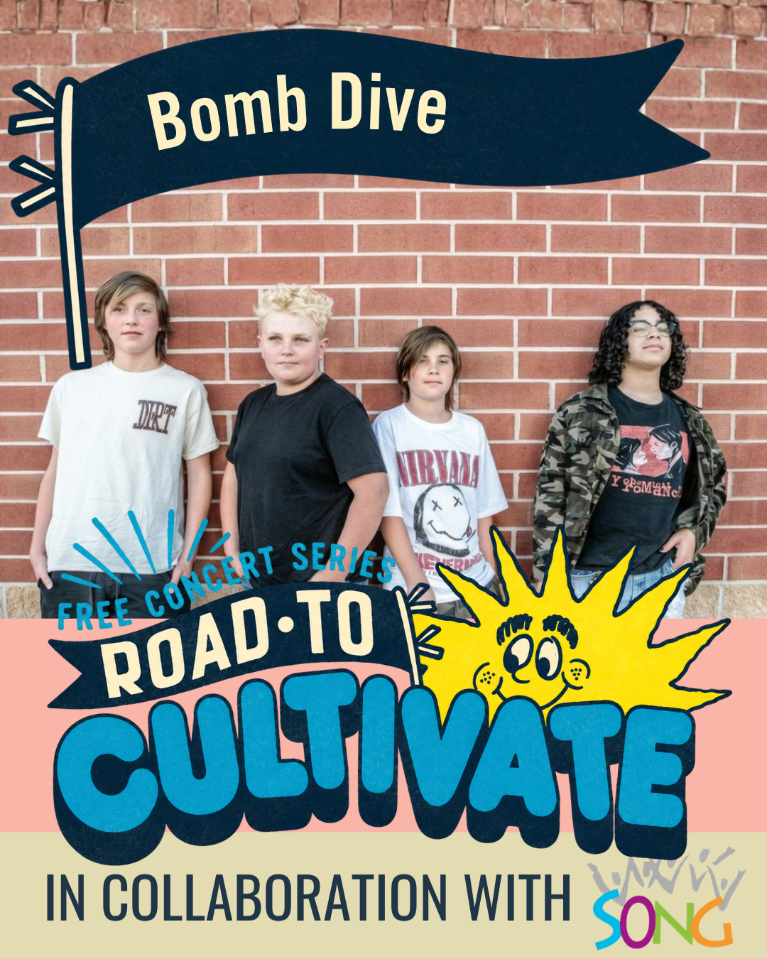 Bomb Dive Social 4x5